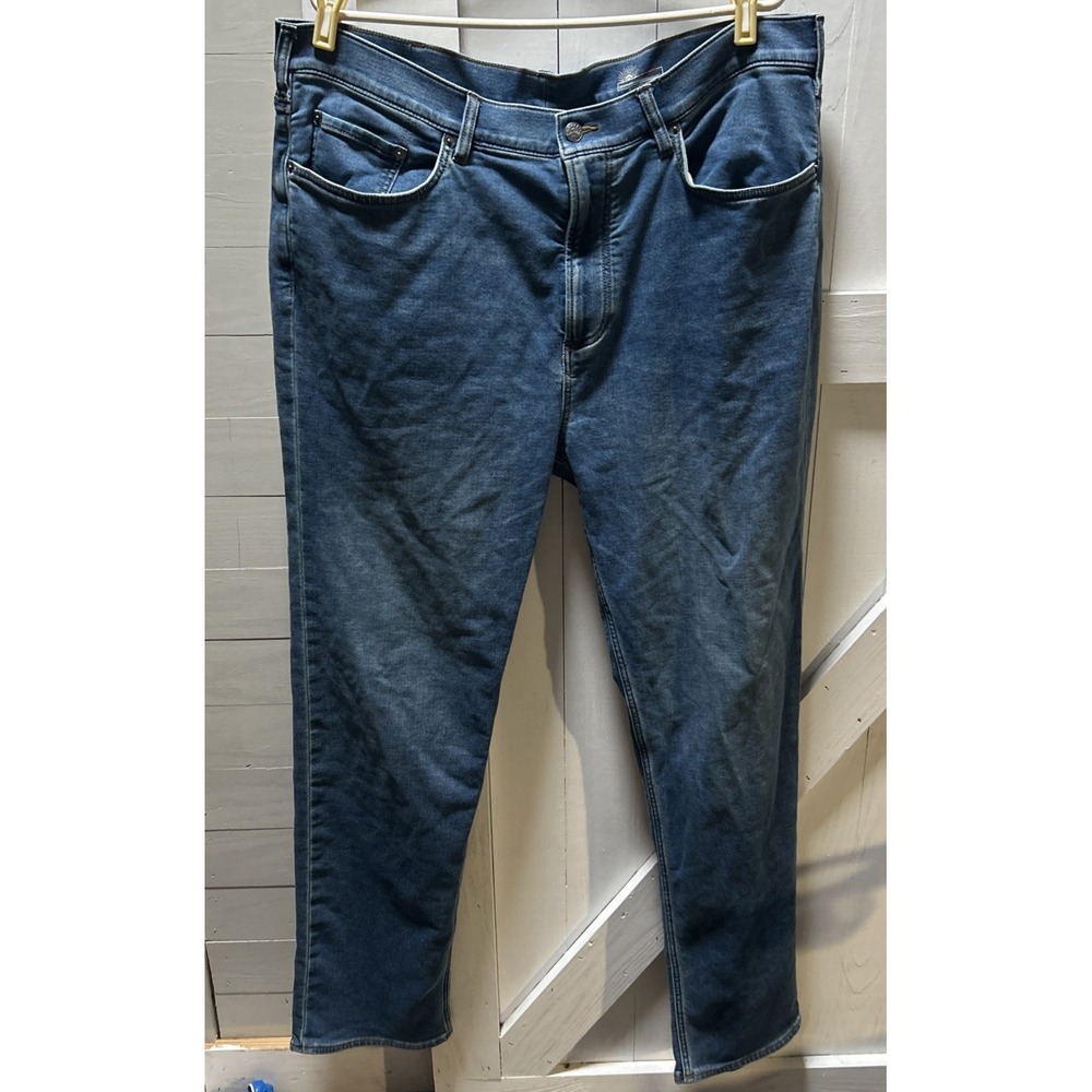 Faherty Stretch Terry Pants/Jeans Men's Size 42x34 Blue